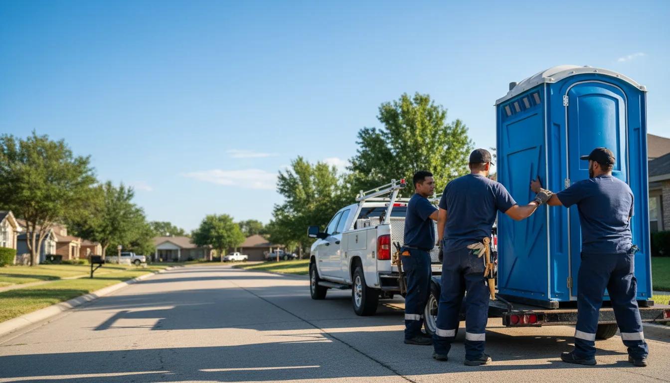 Portable Toilet Rental in Harlan, IA near me